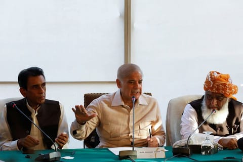Pakistan Prime Minister Shehbaz Sharif