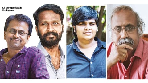 AR Murugadoss, Vetrimaaran, Balaji Sakthivel and Karthik Subbaraj