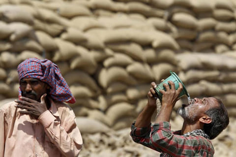 India recorded its warmest March in 122 years with a severe heatwave scorching large swathes of the country during the month.