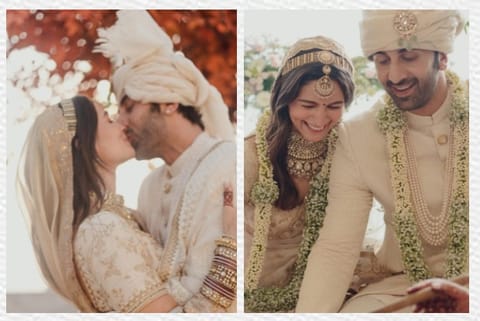 Bollywood actors Alia and Ranbir Kapoor