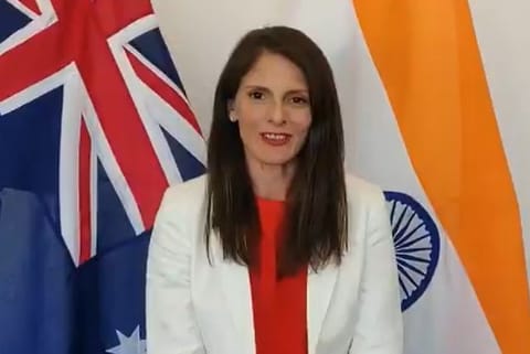 Sarah Kirlew, Consul-General for south India, Australia (Source: Twitter)