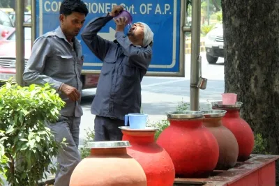 Notably, the people of Delhi are currently reeling under heatwave conditions with max temperature hovering between 40-43.5 degrees Celsius for the past couple of days.
