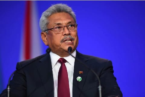 Sri Lanka's President Gotabaya Rajapaksa (Source: Reuters)