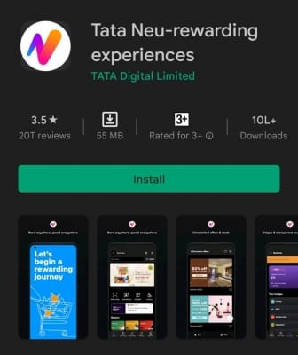 Tata Neu has been downloaded nearly 2.2 million times.