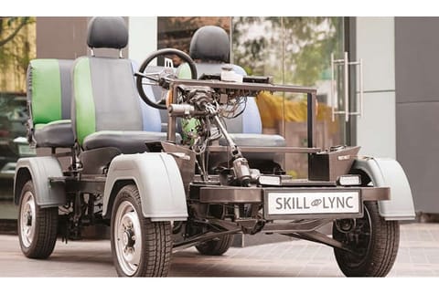 The electric vehicle prototype