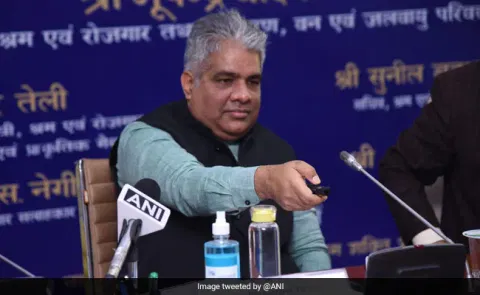 Environment Minister Bhupender Yadav