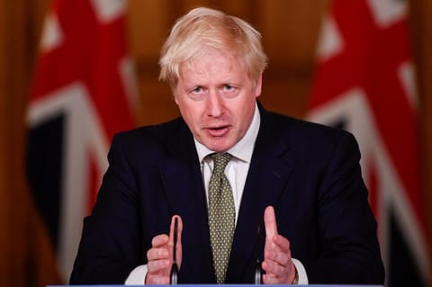 British Prime Minister Boris Johnson
