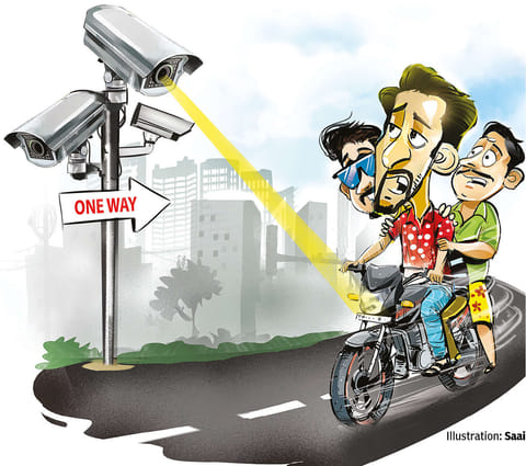 Driving on wrong side to avoid detours? Get ready to pay fine