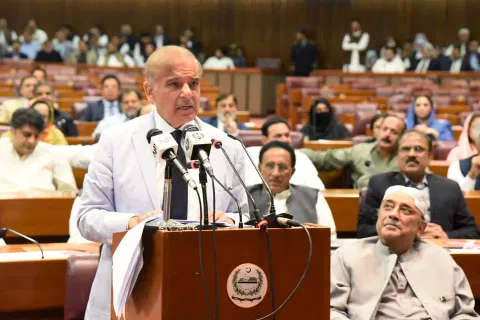 Pakistan's new Prime Minister Shehbaz Sharif
