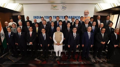 PM Modi first met electronic giant NEC Corporation's Chairman Nobuhiro Endo