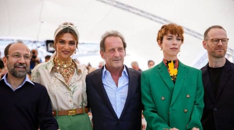 Deepika Padukone and other jury members at Cannes 2022.