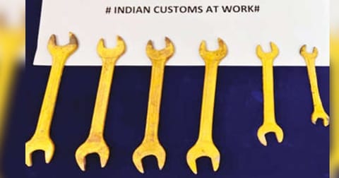 Seized gold spanners
