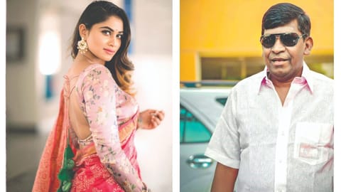 Shivani Narayanan and Vadivelu