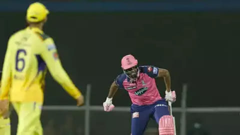 Ravichandran Ashwin celebrates after taking RR to a win