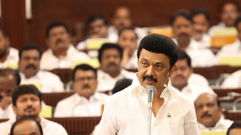 CM Stalin in TN Assembly