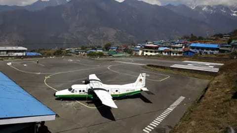 Police official Ramesh Thapa said there was no information on the Twin Otter aircraft and a search was underway.