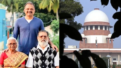Perarivalan with his family; Supreme Court of India