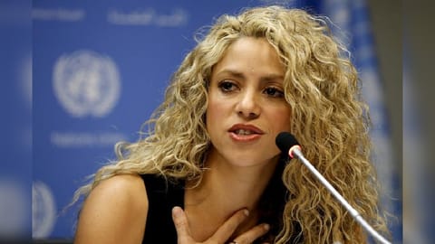 Colombian singer Shakira