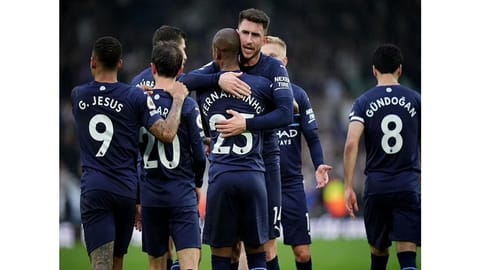 City started off well, with Rodrigo Hernandez nailing a goal in the 13th minute.
