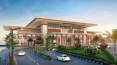 Graphical view of Redeveloped Egmore Railway station