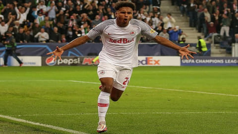 German football player Karim Adeyemi