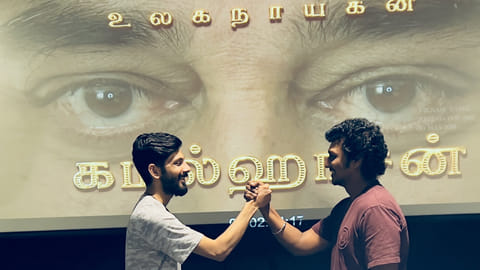 Director Lokesh Kanagaraj with Anirudh