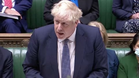 British Prime Minister Boris Johnson