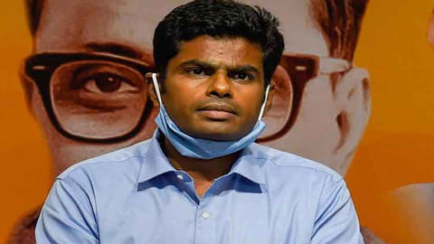 BJP state president K. Annamalai