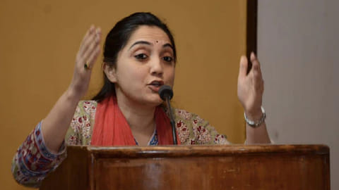 Suspended BJP spokesperson Nupur Sharma