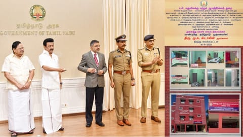 CM Stalin inaugurated 20 All Women Police Stations on Thursday