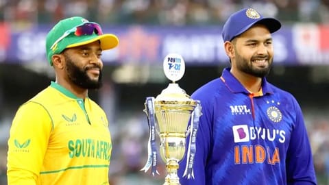 Rishabh Pant; Temba Bavuma