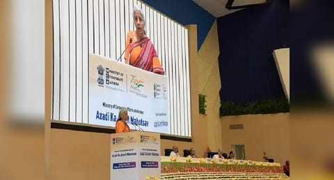 Finance Minister Nirmala Sitharaman