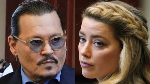 Johnny Depp and Amber Heard