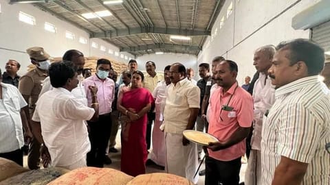 Host of Ministers flagged off the vessel on behalf of Chief Minister MK Stalin