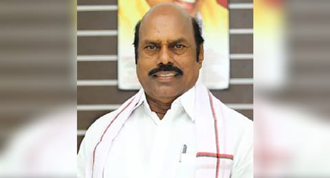 Public Works Minister EV Velu
