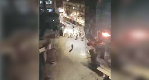 Screengrab from the video