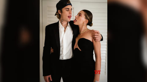 Hailey Baldwin with Justin Bieber