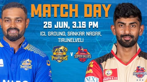 TNPL 2022: Siechem Madurai Panthers wins the toss, opts to field