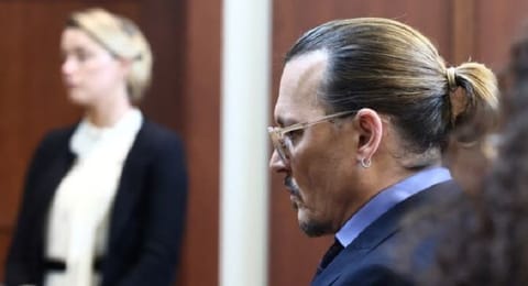 Johnny Depp and Amber Heard