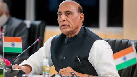 Defence Minister Rajnath Singh