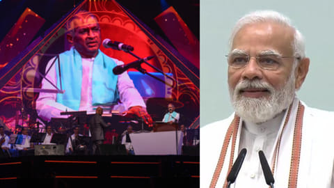 PM Modi and Ilaiyaraaja