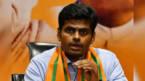 Tamil Nadu BJP president K Annamalai