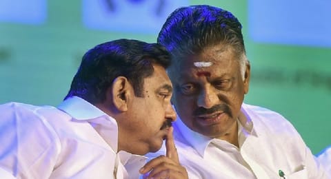 Edappadi K Palaniswami and O Panneerselvam