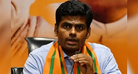 Tamil Nadu BJP president K Annamalai