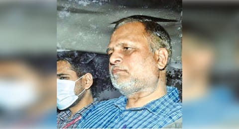 Delhi minister Satyendra Jain