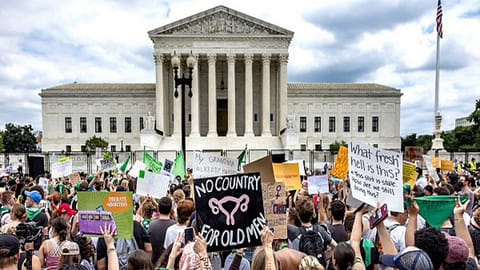 Abortion rights demonstrators protest