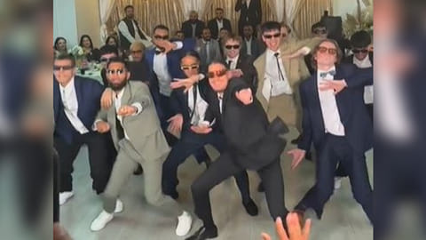 Norwegian dancers grooving to Kala Chashma