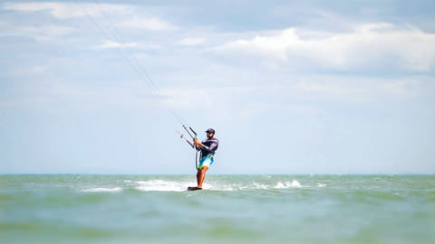 Dylan Fernandes in action