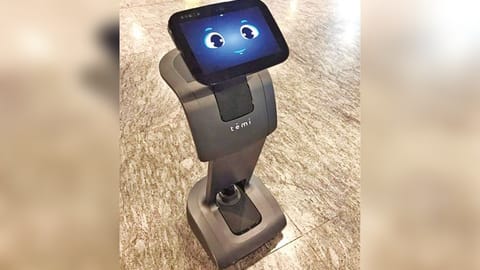 The robot to be introduced at Coimbatore airport