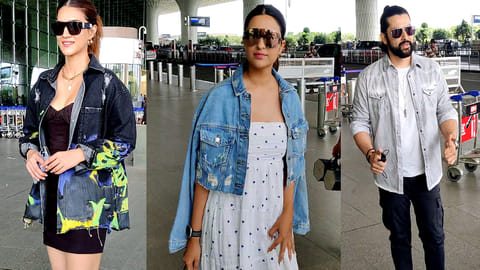 Actors Parineeti Chopra, Kriti Sanon and Aftab Shivdasani